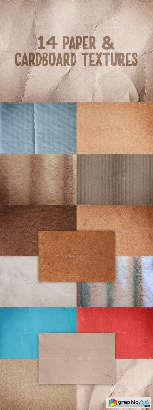 Paper and Cardboard Textures Pack Volume 2