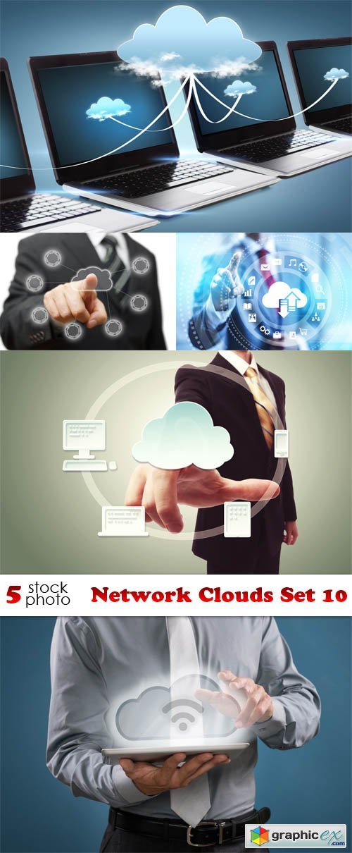 Photos - Network Clouds Set 10