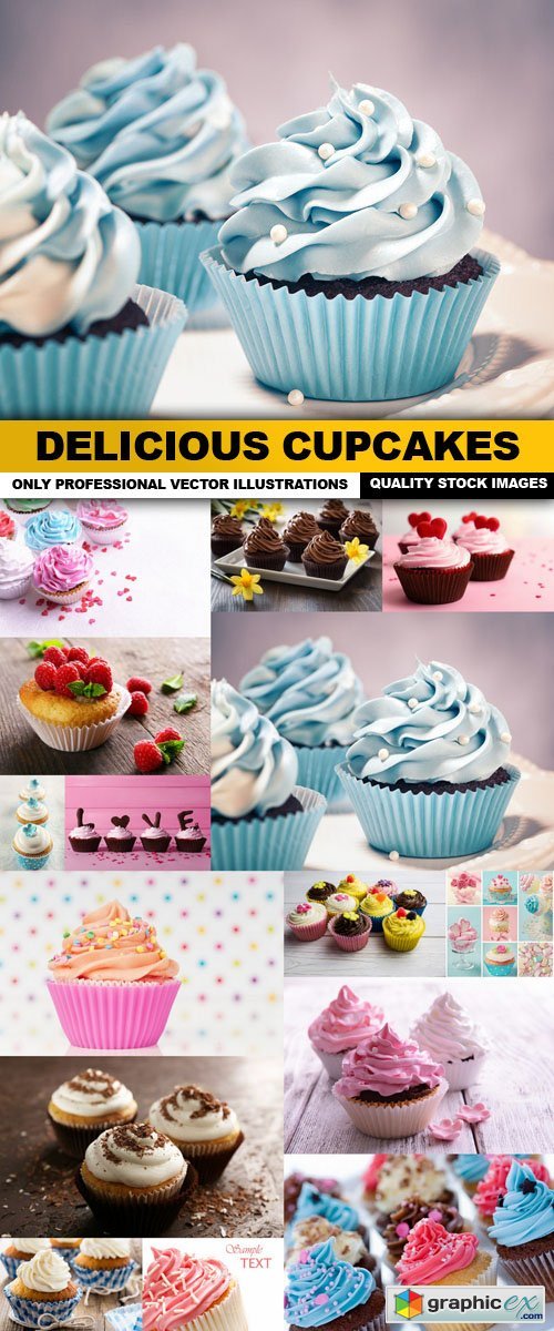 Delicious Cupcakes - 15 HQ Images