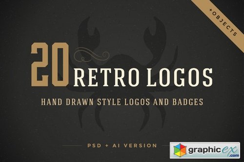 20 hand drawn logos 382440
