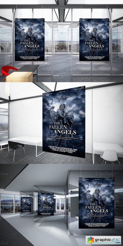 A3 - Movie Poster Print Template 2