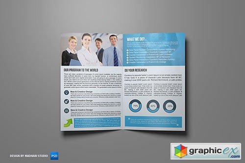 Corporate Bifold Brochure Vol 06