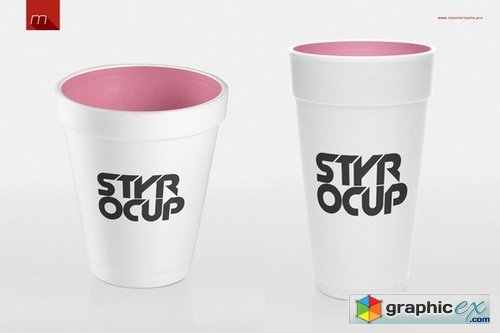 Styrofoam Cup Mock-up