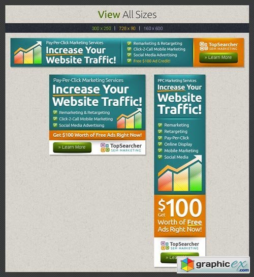 Search Marketing Web Banners