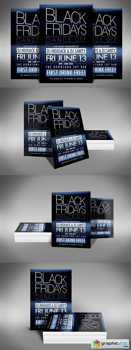 Black Friday Club Flyer