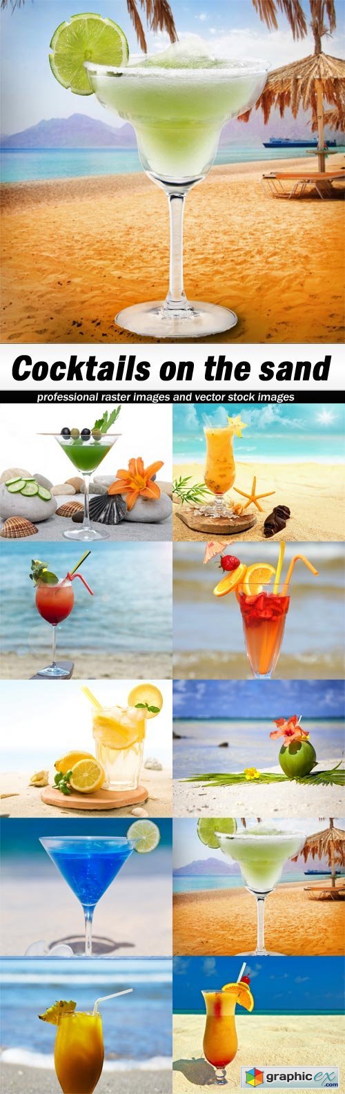 Cocktails on the sand