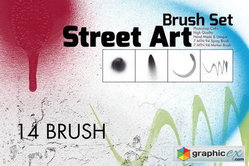 Street Art Brush Set