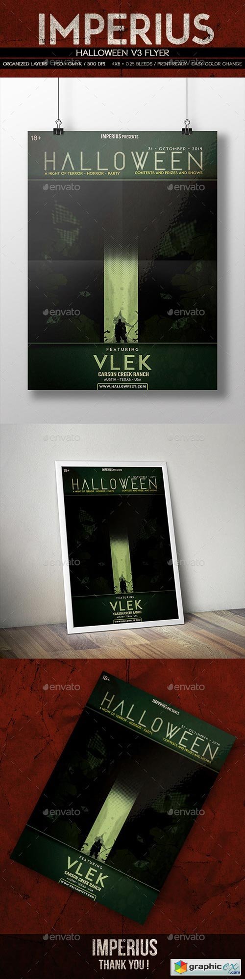 Halloween V3 Flyer