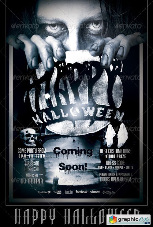 Halloween Flyer/Poster Template