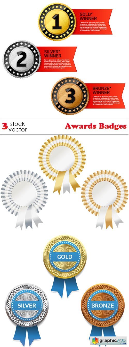 Vectors - Awards Badges