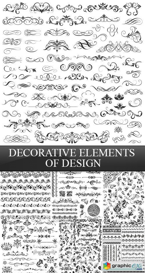 Decorative Elements of Design, 25xEPS