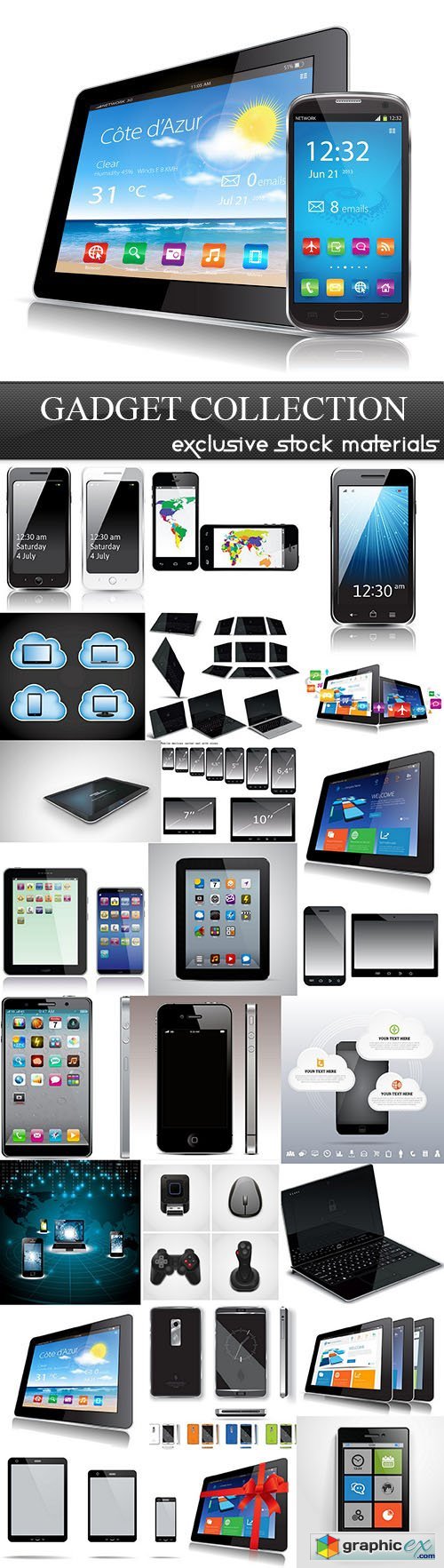 Gadget Collection, 25xEPS