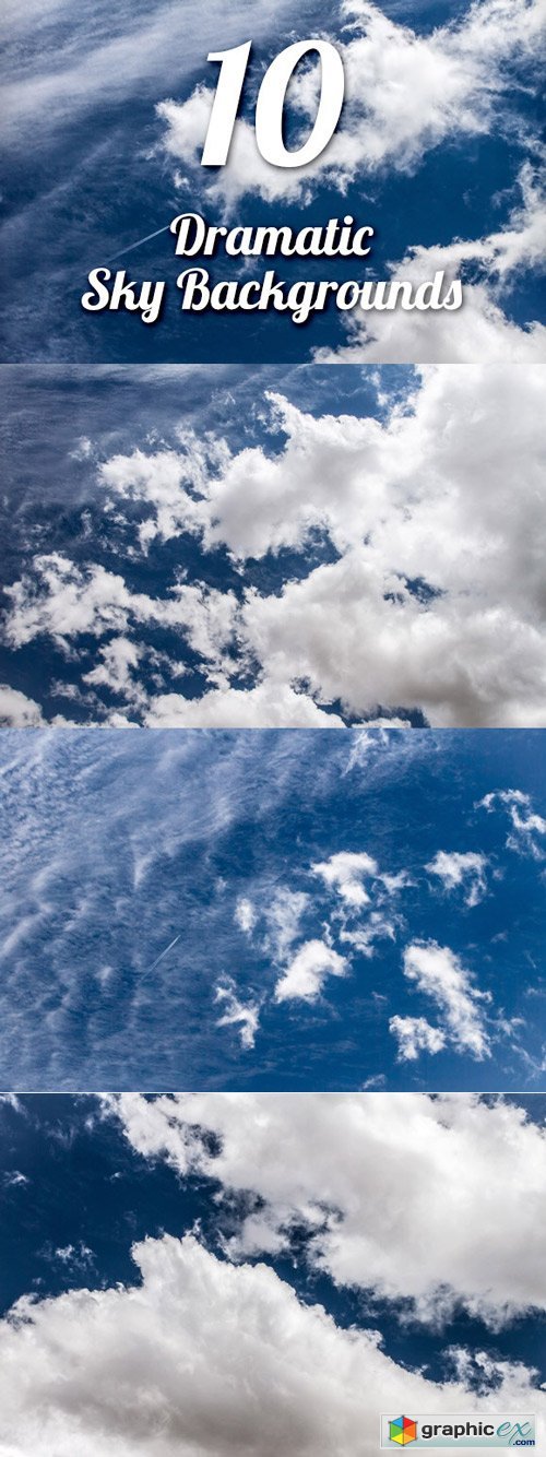 CM - Dramatic Sky Backgrounds Pack 1 - 537