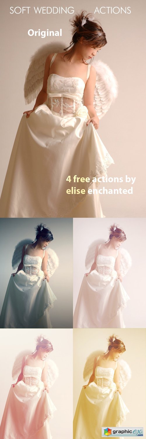 Soft Wedding Actions for Photoshop