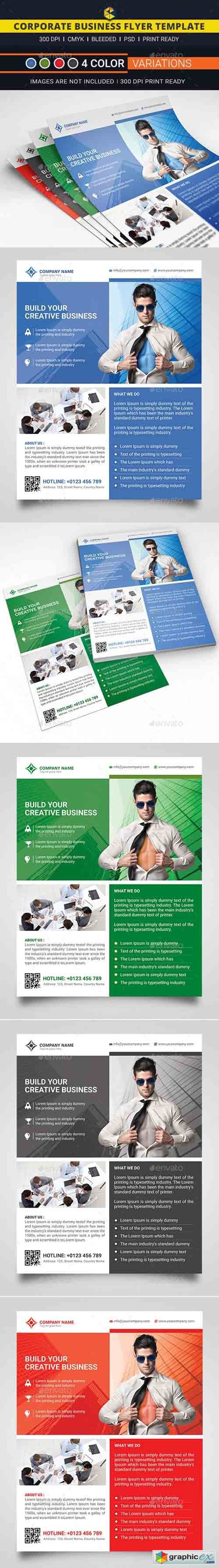 Corporate Business Flyer 12373643