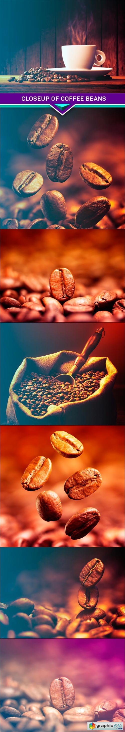 Closeup of coffee beans 7x JPEG
