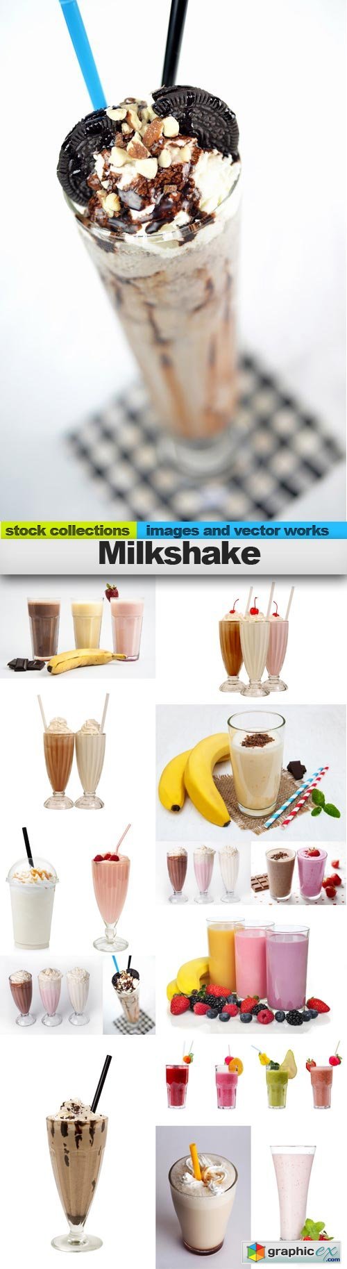 Milkshake, 15 x UHQ JPEG