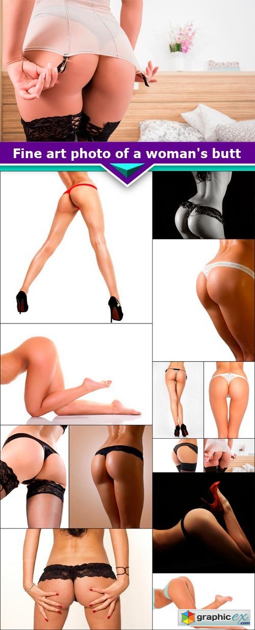 Fine art photo of a woman's butt 13X JPEG