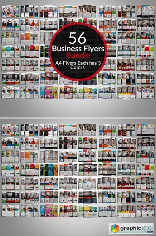 56 Creative Business Flyers Bundle
