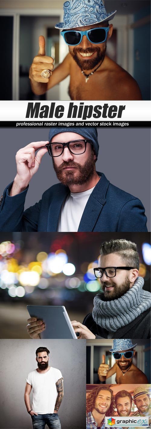 Male hipster