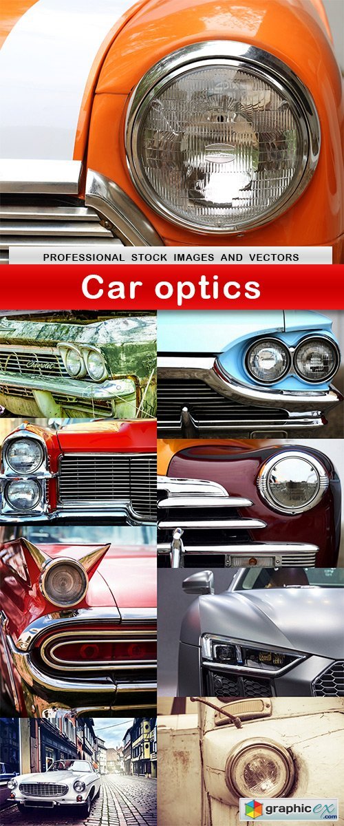 Car optics - 9 UHQ JPEG