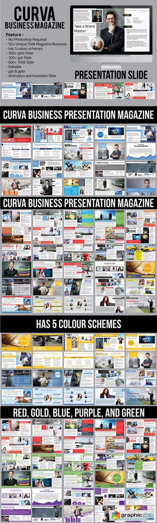 Curva Business Magazine Presentation