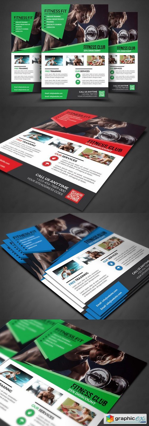 Fitness Flyer - Gym Flyer Templates