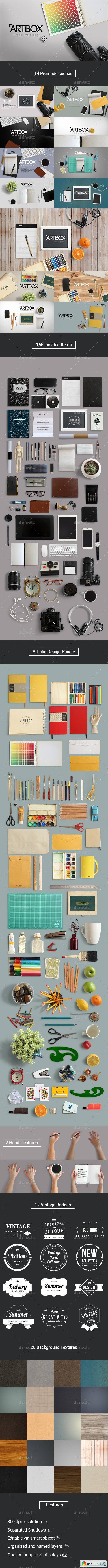 ArtBox - Artistic Mockup Kit