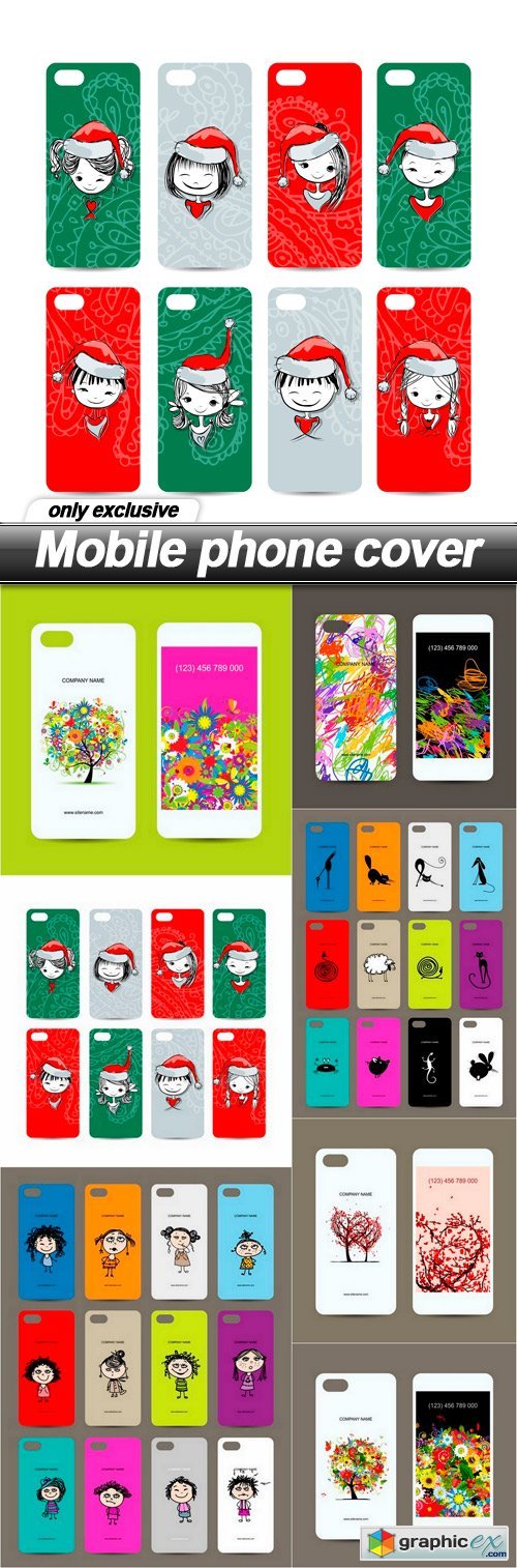 Mobile phone cover - 7 EPS