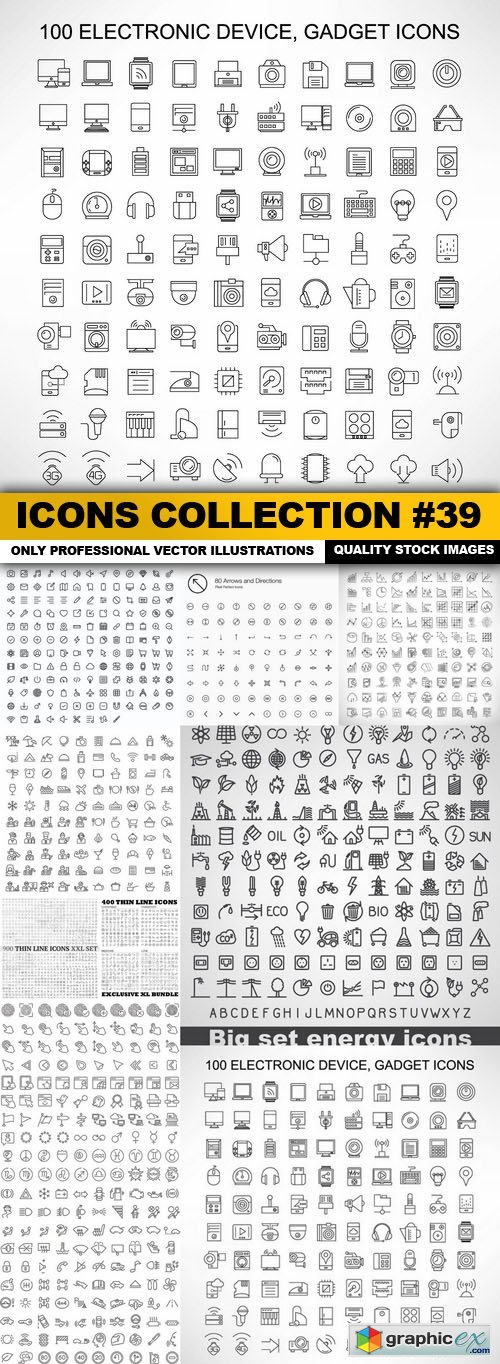 Icons Collection #39 - 10 Vector
