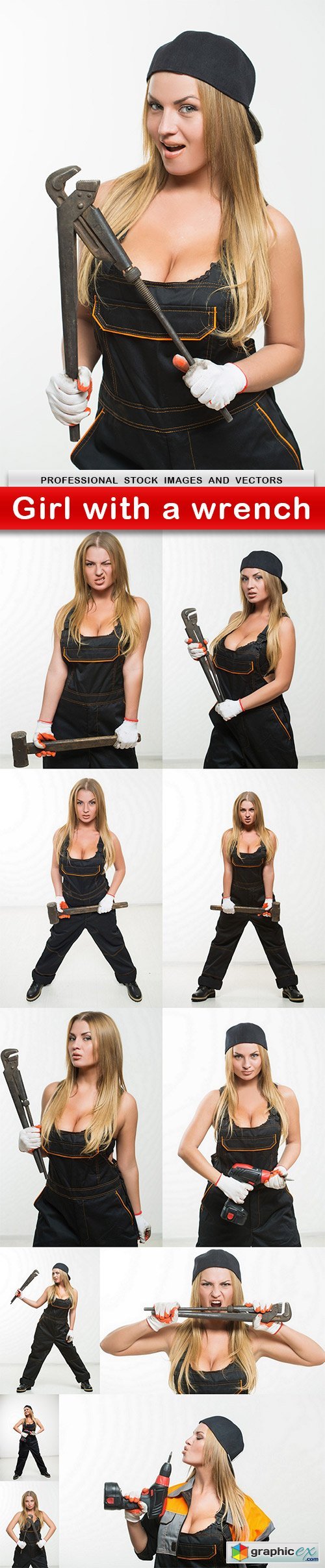 Girl with a wrench - 12 UHQ JPEG