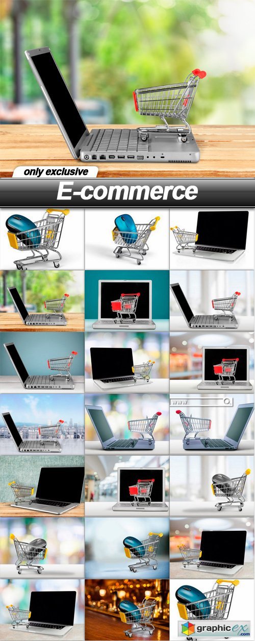 E-commerce - 20 UHQ JPEG