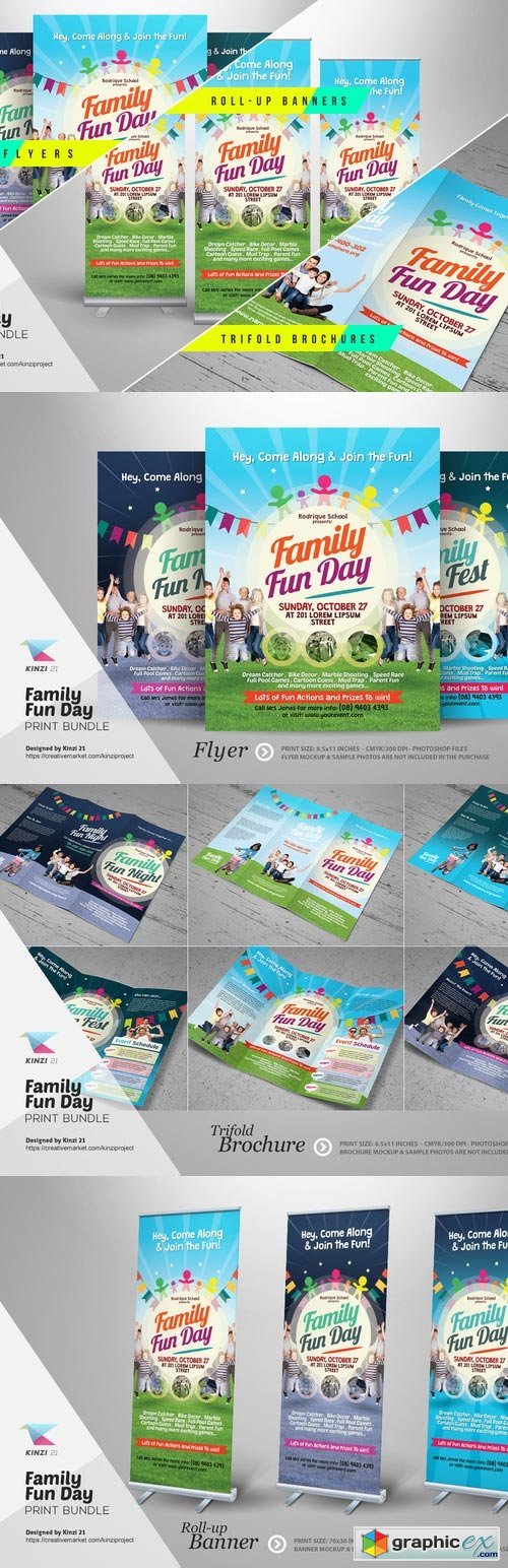 Family Fun Day Print Bundle