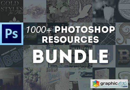 1000+ Photoshop Resources Bundle