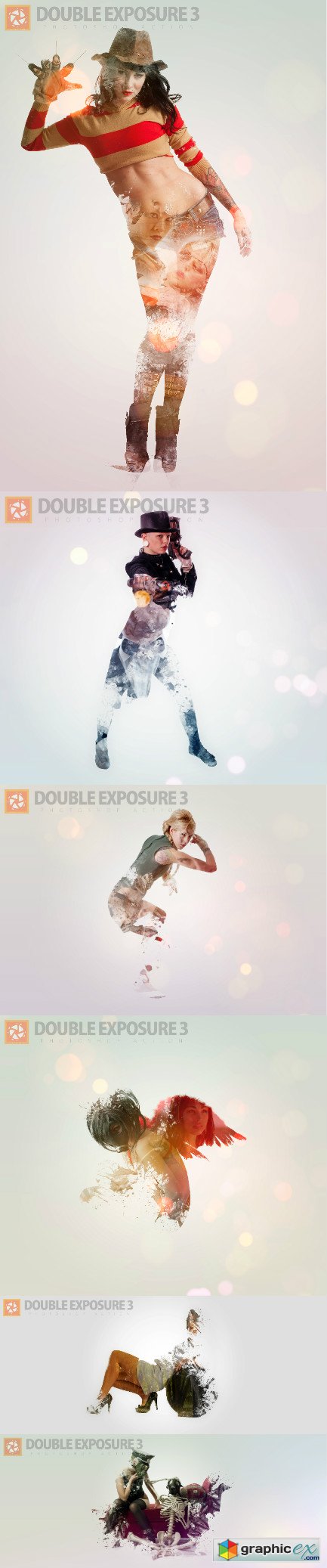 Double Exposure 3 Photoshop Action