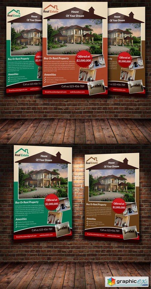 Real Estate Flyer Template  222891