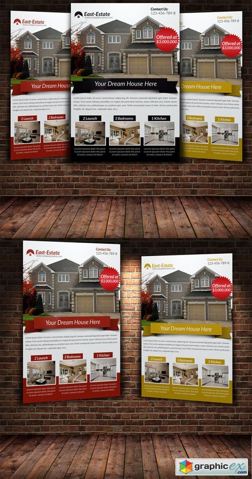 Real Estate Flyer Template 222408