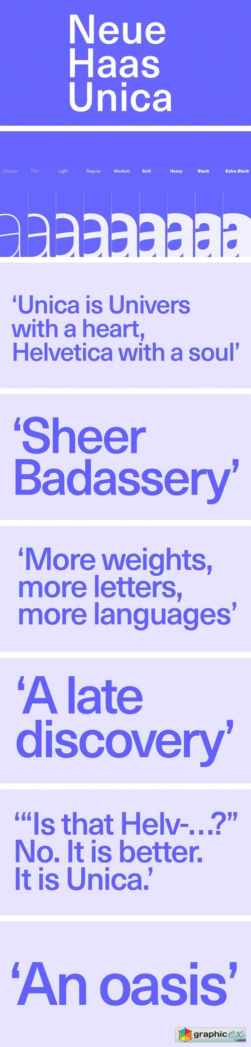 Neue Haas Unica Font Family