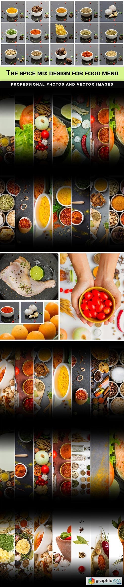 The spice mix design for food menu - 7 UHQ JPEG