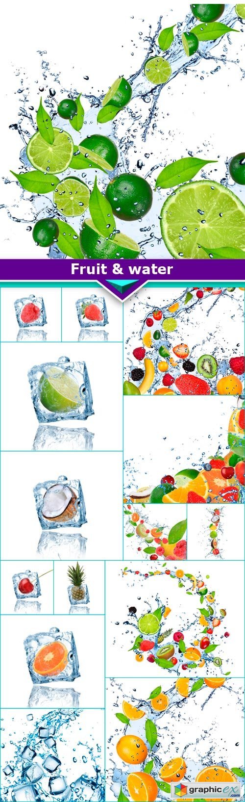 Fruit & water 15x JPEG