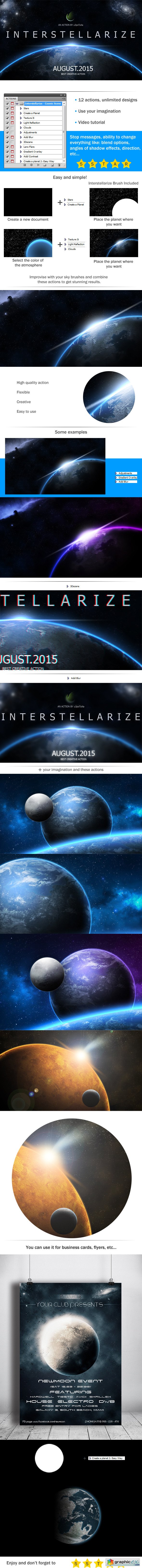 Interstellarize - Cosmic Scene Action