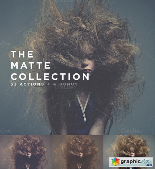 The Matte Collection Photoshop Actionsa