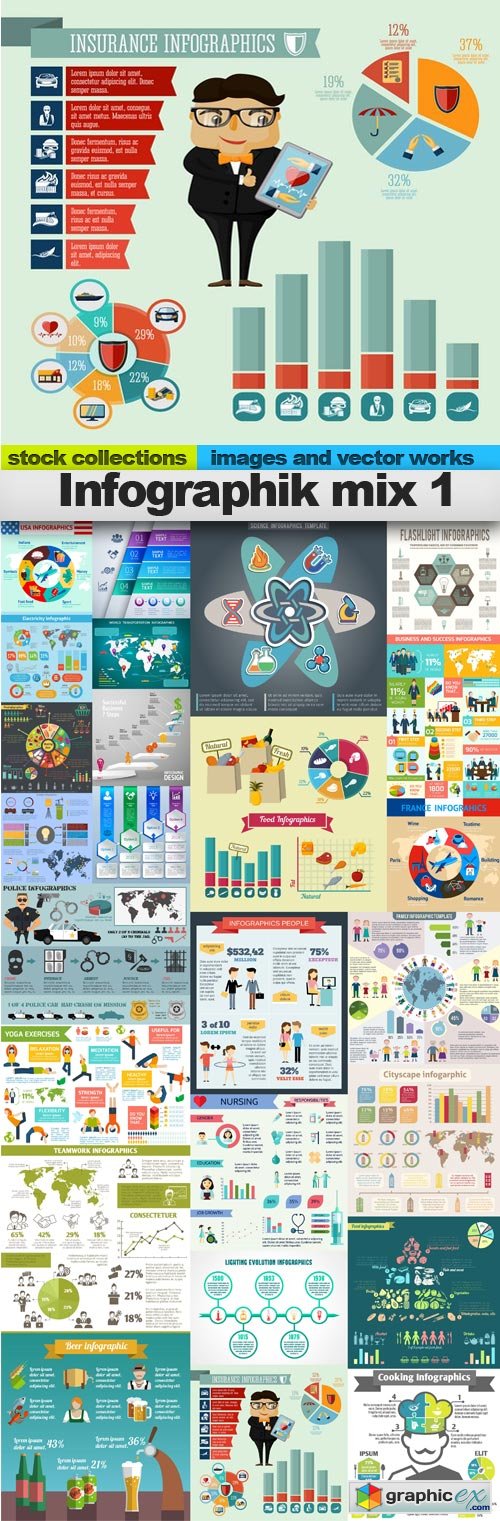 Infographiks mix 1,25 x EPS