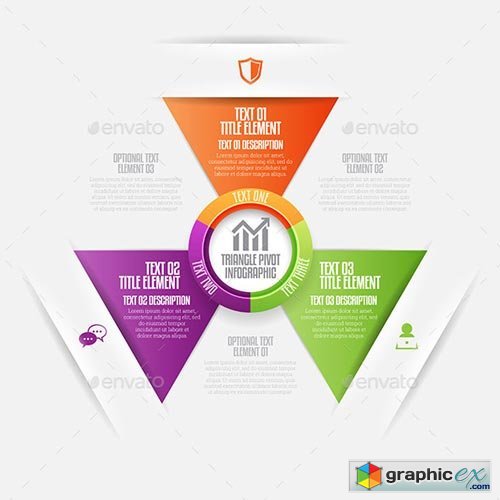GraphicRiver - Triangle Pivot Infographic - 9639729