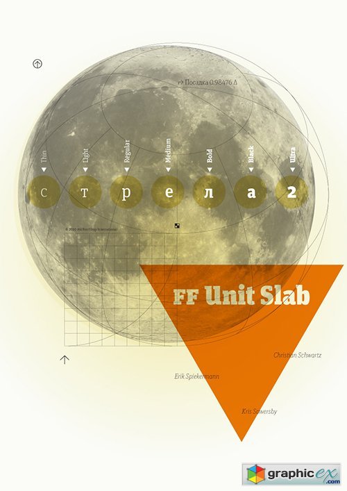 FF Unit Slab OT Collection - 14 fonts