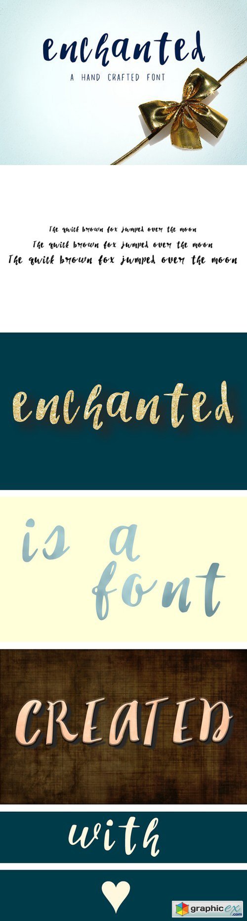 Enchanted - A Brush Script Font