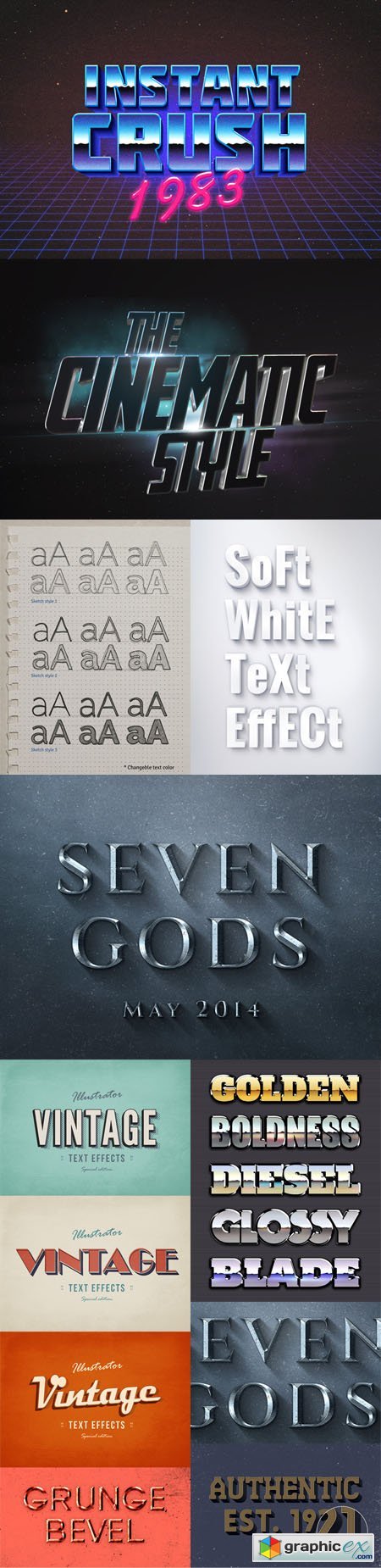 9 Stunning Text Effects for Photoshop