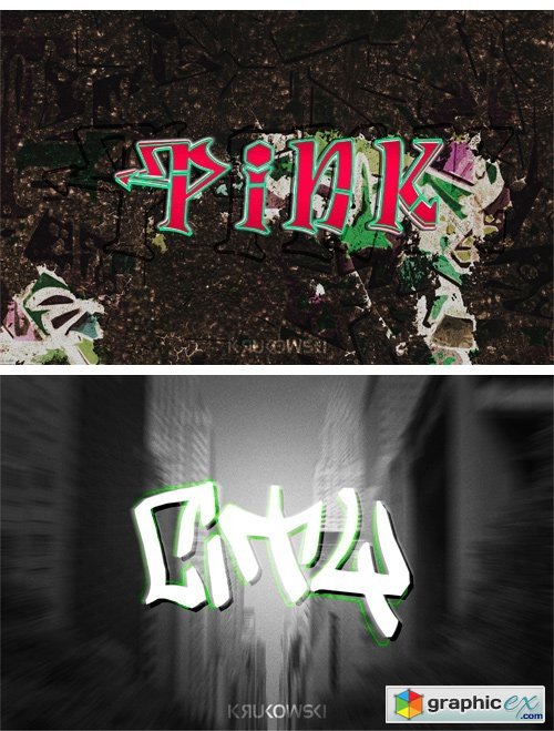 Graffiti Text Effects