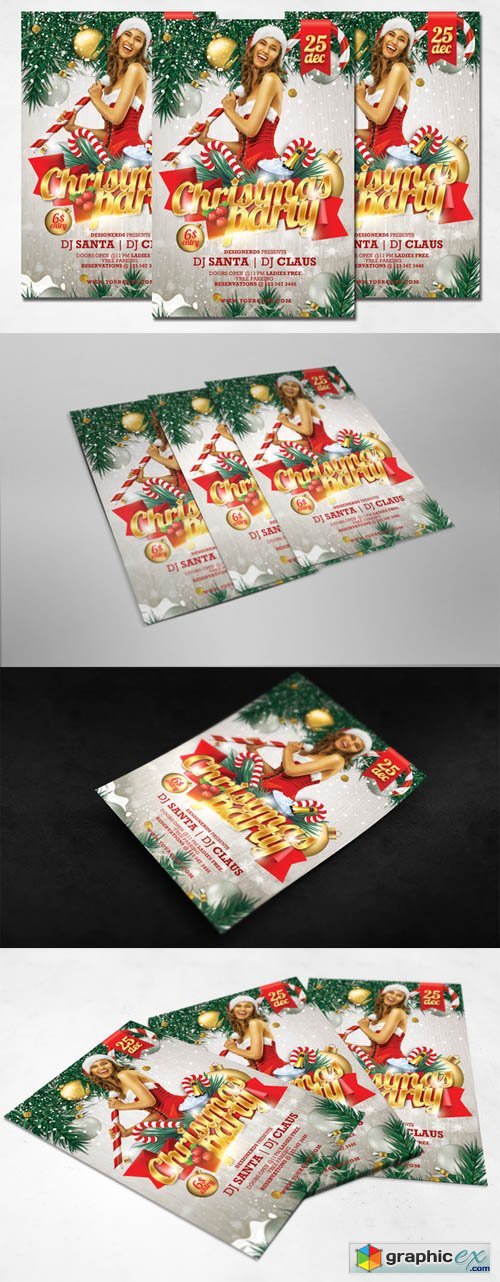 Christmas Party Flyer 432700