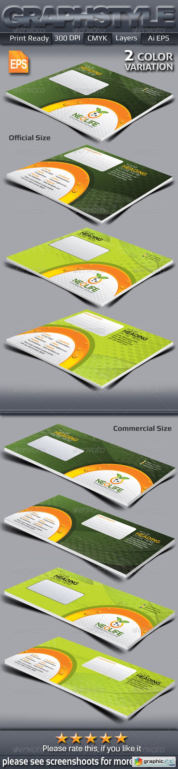 Neolife Envelop Packaging